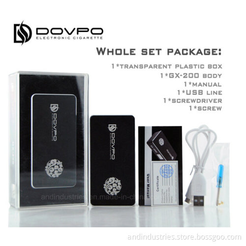 Dovpo Gx-200 New Mechanical Mod Wholesale
